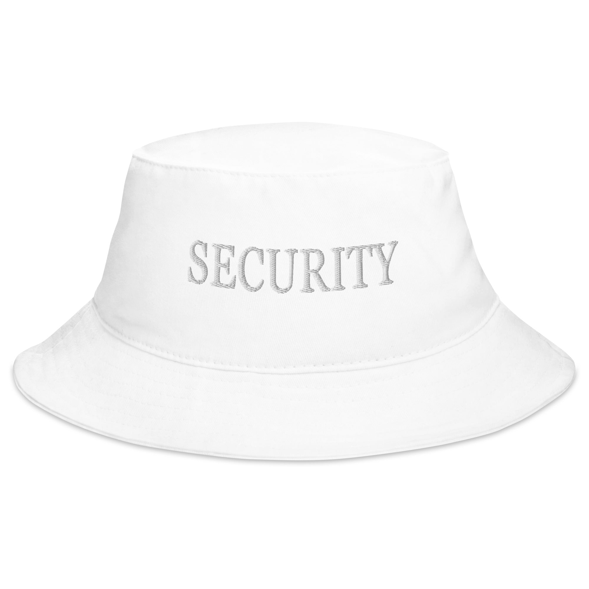 Security Embroidered Bucket Hat FNAF Cosplay