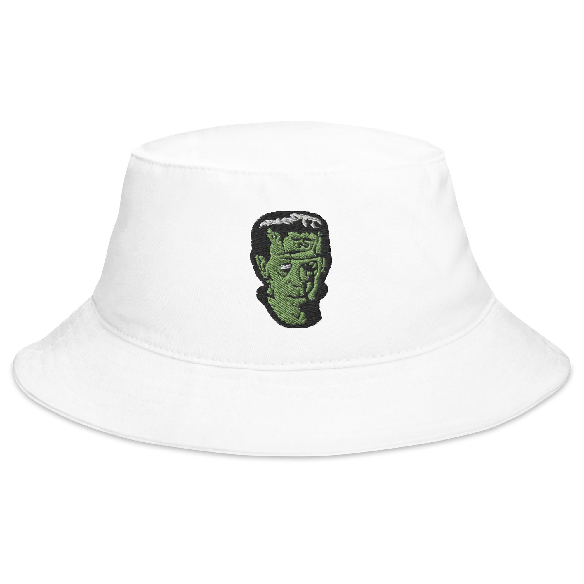 The Modern Prometheus Dr. Frankenstein's Monster Embroidered Bucket Hat