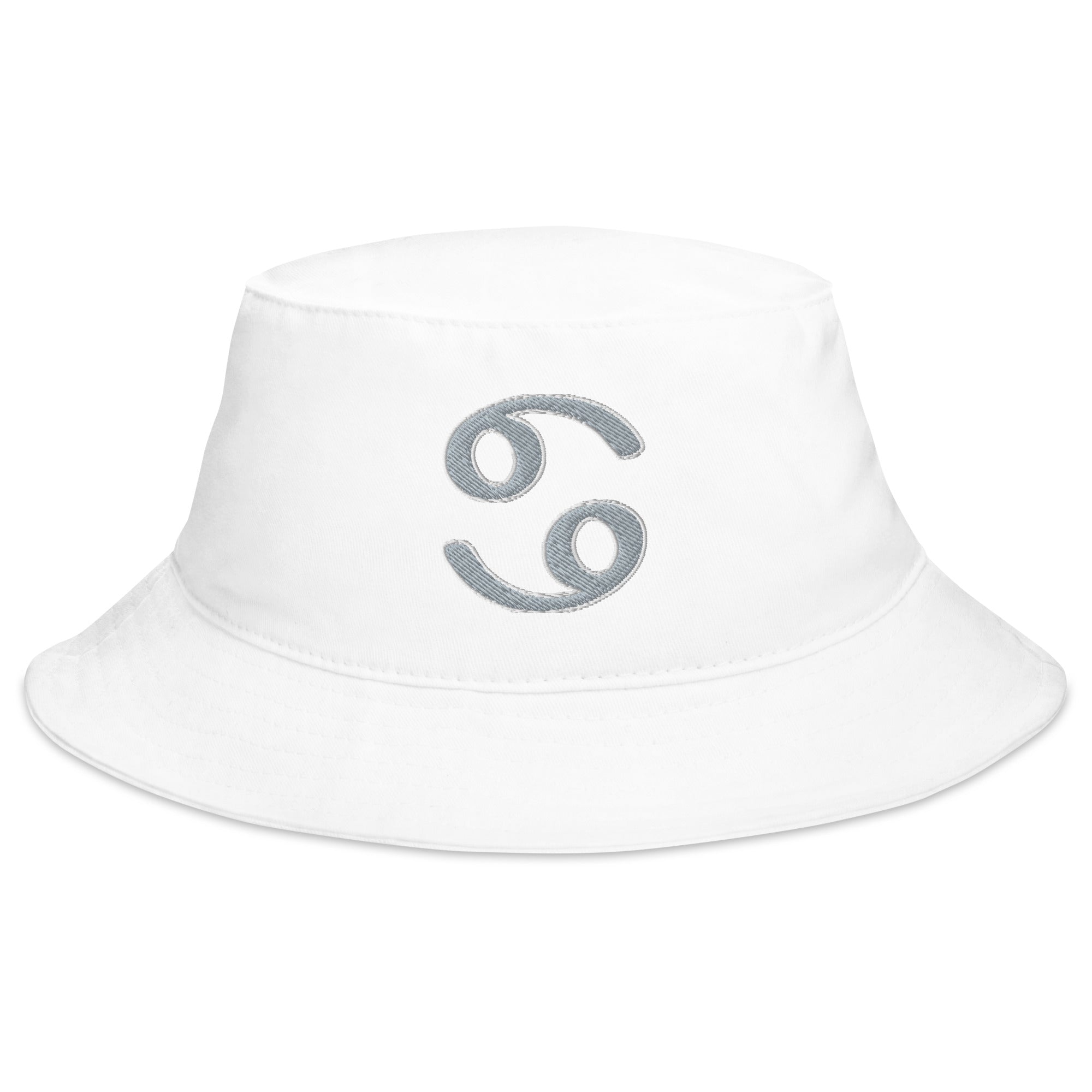 Zodiac Sign Cancer Embroidered Bucket Hat Astrology Horoscope