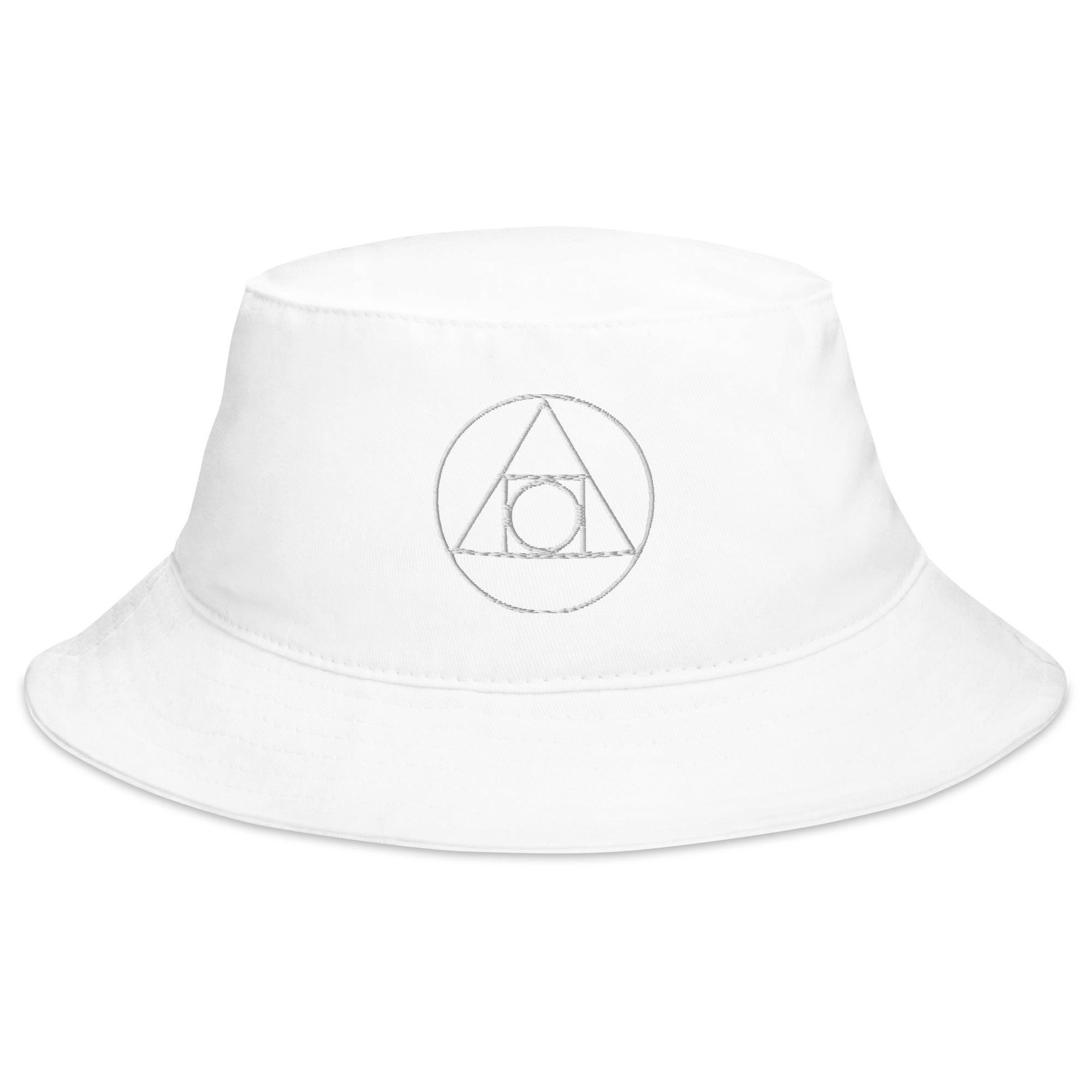 Philosopher's Stone Alchemy Symbol Embroidered Bucket Hat
