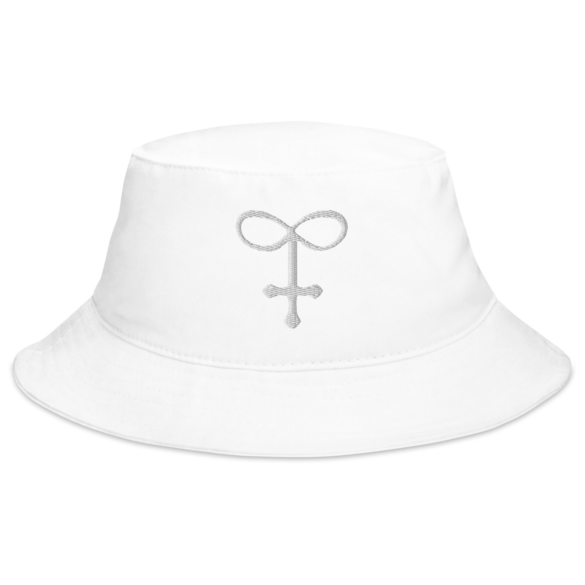 Alchemy Glass Occult Symbol Embroidered Bucket Hat