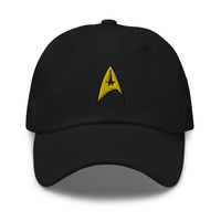 The Delta Insignia Starfleet Badge embroidered dad hat, product image 1