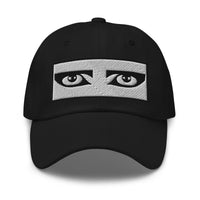 Goth Eyes Siouxsie and the Banshees embroidered dad hat, product image 1