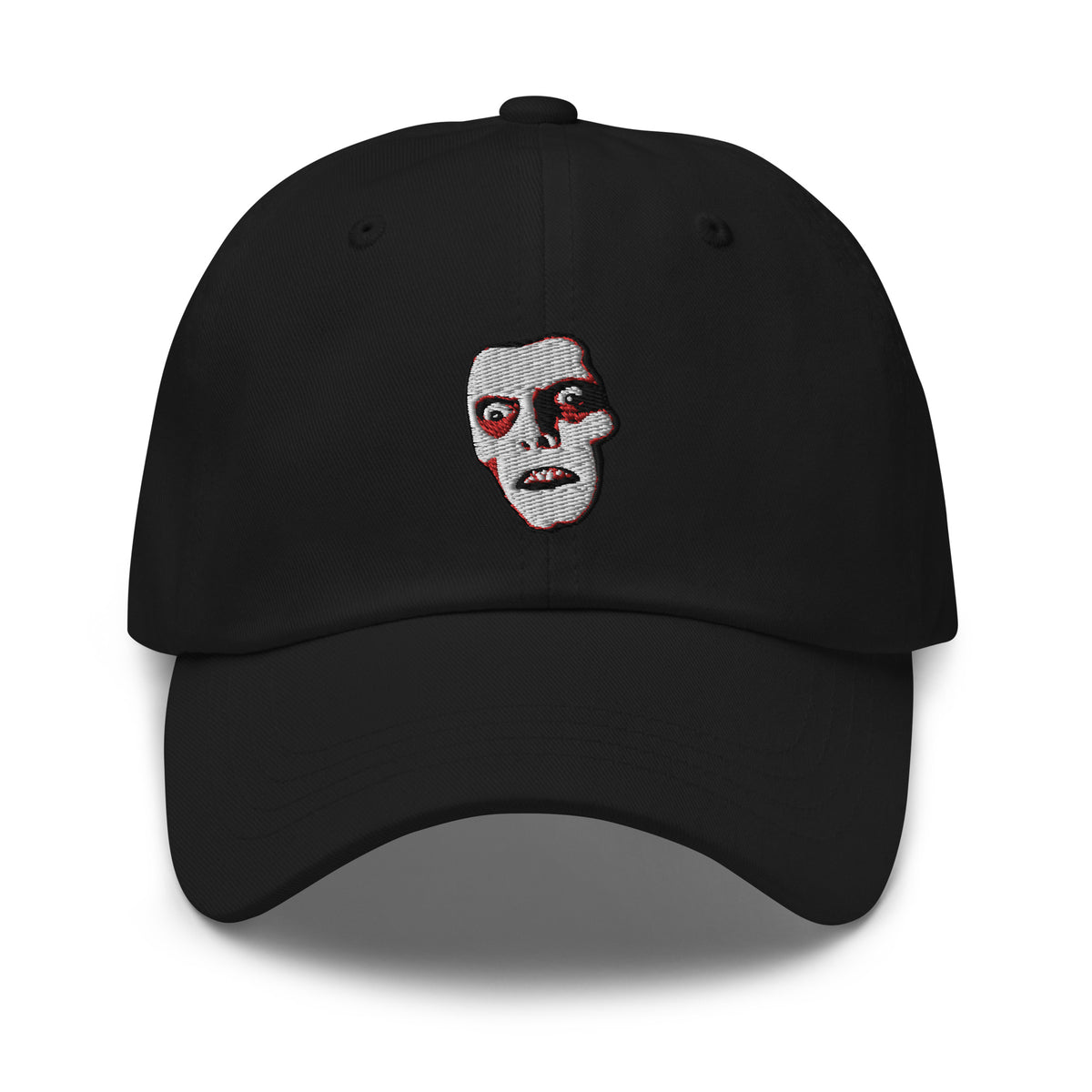 Horror Monster Pazuzu "Captain Howdy" embroidered dad hat, product image 1