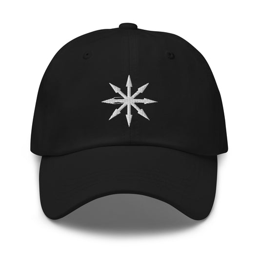 The Symbol of Chaos embroidered dad hat, product image 1