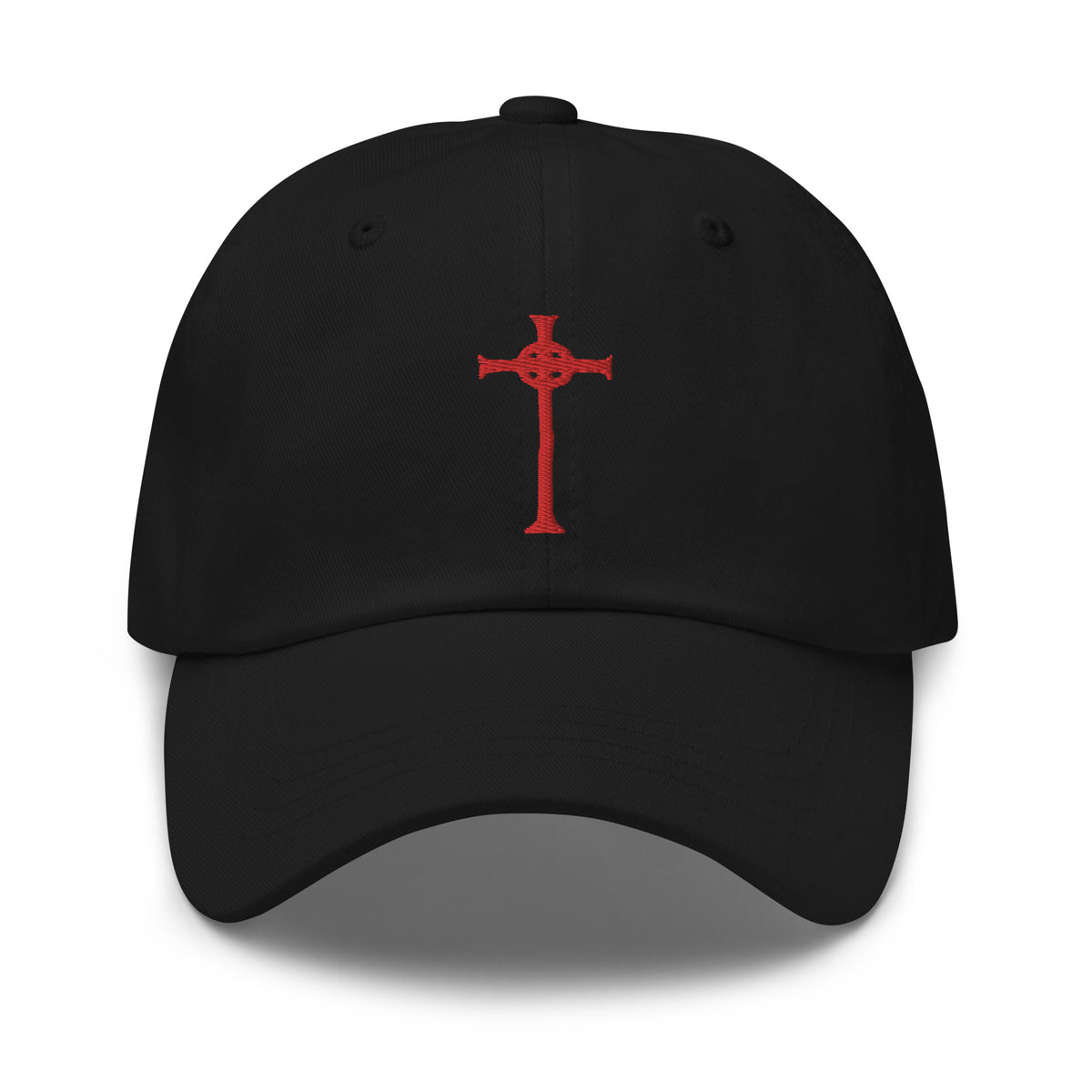 Vampire Hunter D Sign of the Cross embroidered dad hat, product image 1
