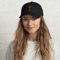 Vampire Hunter D Sign of the Cross embroidered dad hat, product image 2