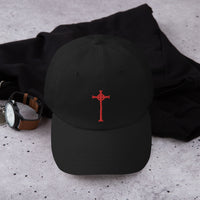 Vampire Hunter D Sign of the Cross embroidered dad hat, product image 3