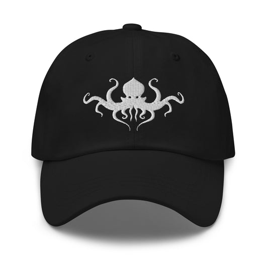 Horror Beast Cthulhu embroidered dad hat, product image 1