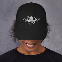 Horror Beast Cthulhu embroidered dad hat, product image 2