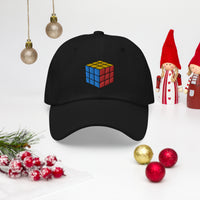 Gaming Speed Cube Puzzle Box embroidered dad hat, product image 3