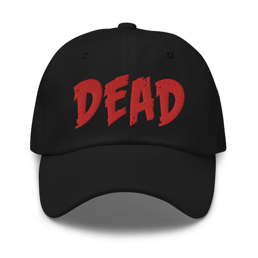 DEAD Emotional Depression embroidered dad hat, product image 1