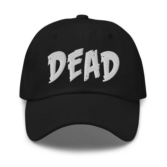 DEAD Emotional Depression embroidered dad hat, product image 1