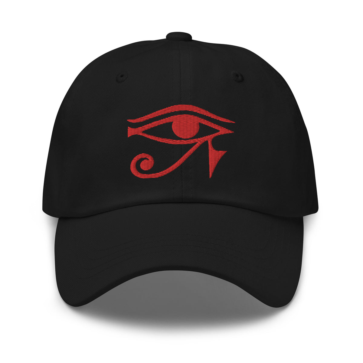 Eye of Ra Egyptian Goddess embroidered dad hat, product image 1