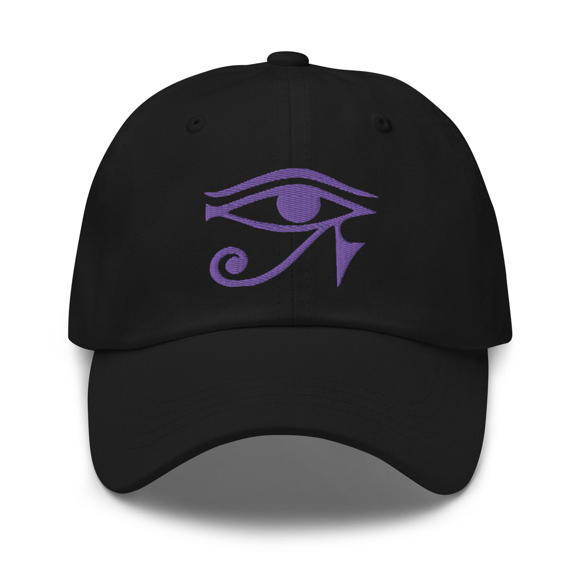 Eye of Ra Egyptian Goddess embroidered dad hat, product image 1