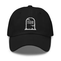 Tomb Stone Future Corpse embroidered dad hat, product image 1