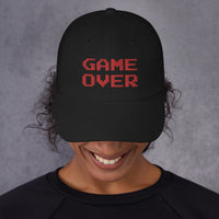 Game Over 8 Bit embroidered dad hat, product image 2