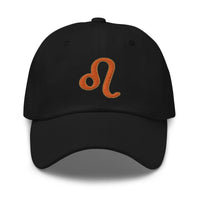 Zodiac Sign Leo embroidered dad hat, product image 1