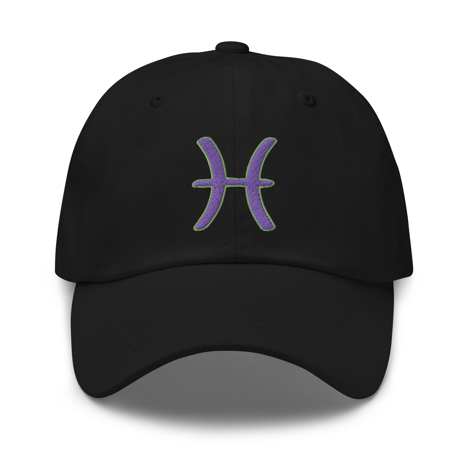Zodiac Sign Pisces Embroidered Baseball Cap Astrology Horoscope Dad hat - Edge of Life Designs
