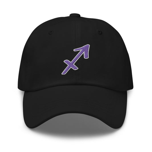 Zodiac Sign Sagittarius embroidered dad hat, product image 1