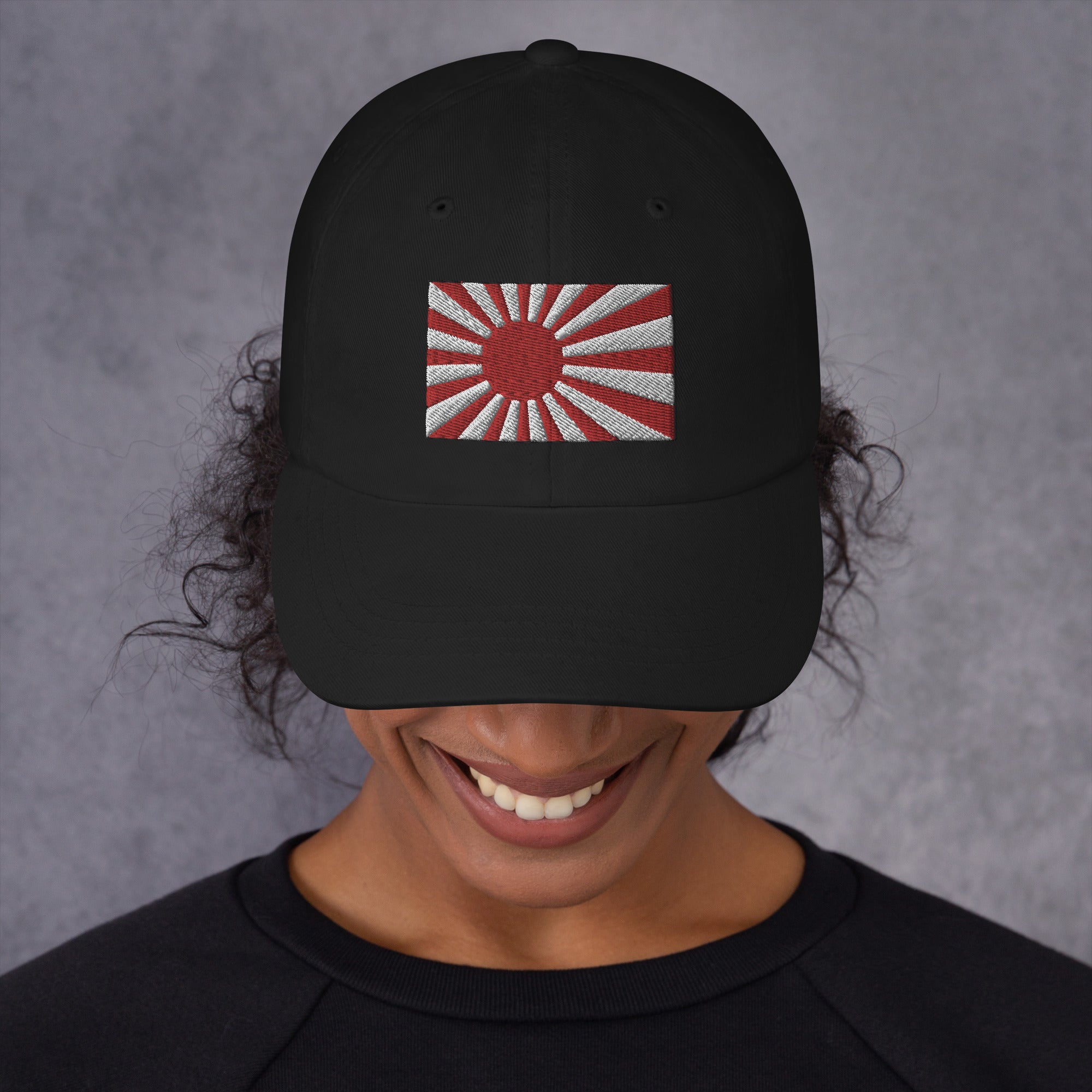 The National Flag of Japan Embroidered Baseball Cap Land of the Rising Sun Dad hat - Edge of Life Designs