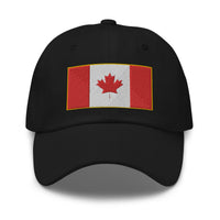 The National Flag of Canada embroidered dad hat, product image 1