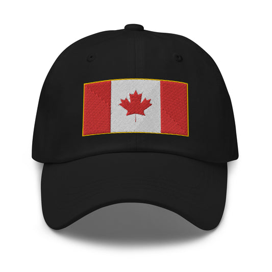 The National Flag of Canada embroidered dad hat, product image 1
