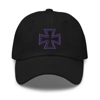 Iron Cross Occult Symbol World War II Style embroidered dad hat, product image 18