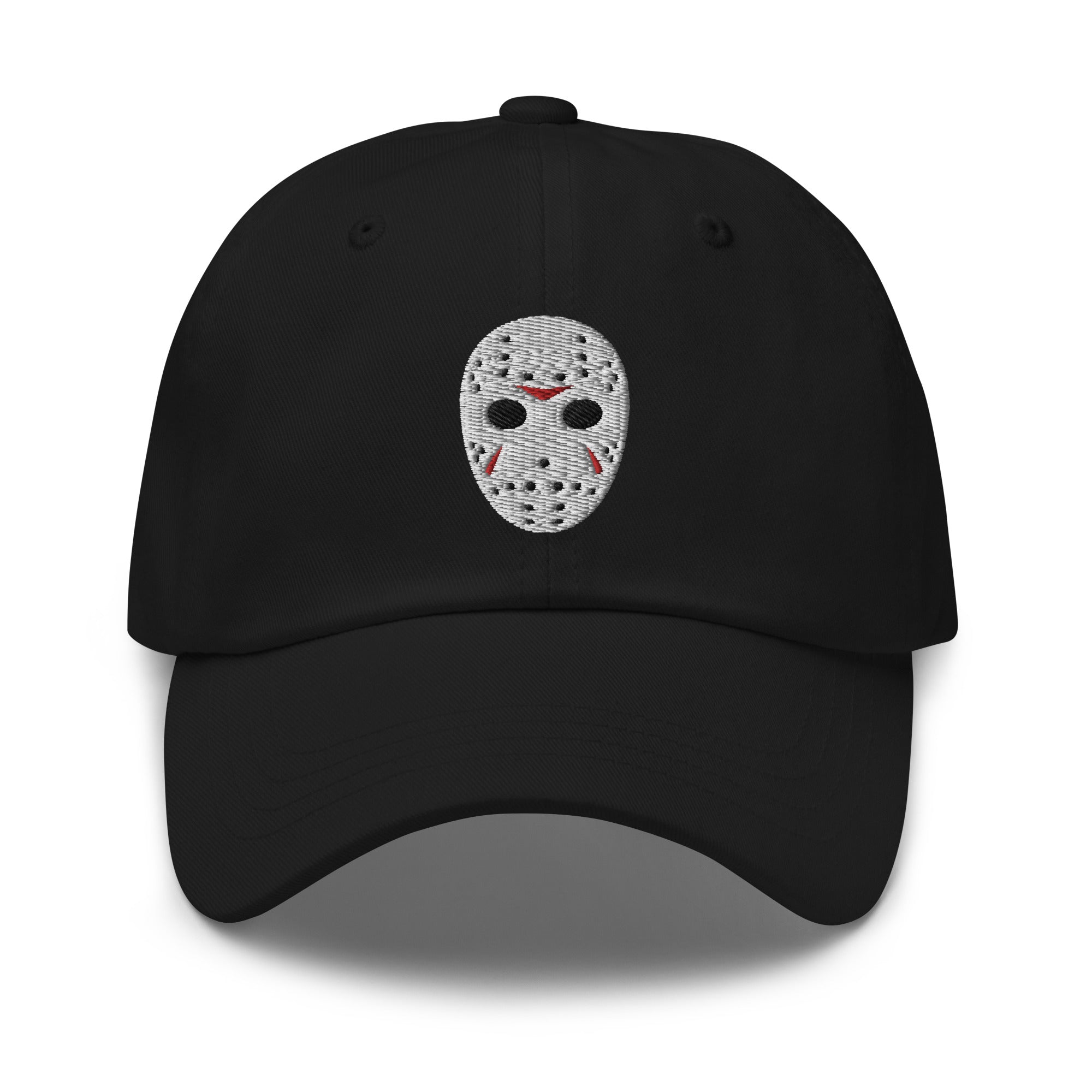 Horror Hockey Mask Jason Voorhees Embroidered Baseball Cap Friday The 13th Dad hat - Edge of Life Designs