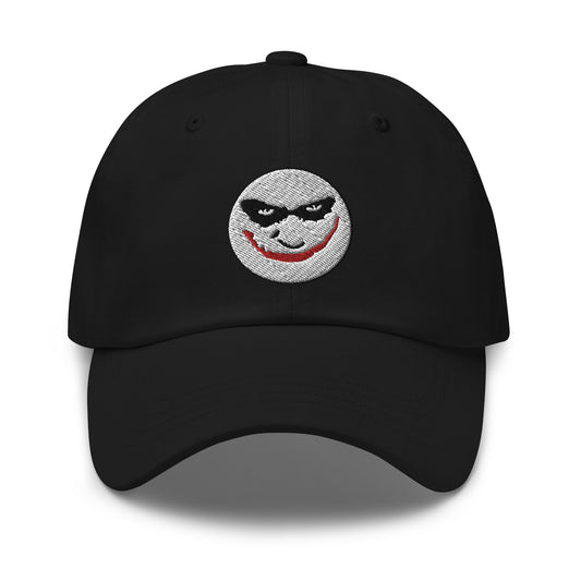 Evil Grin Joker embroidered dad hat, product image 1