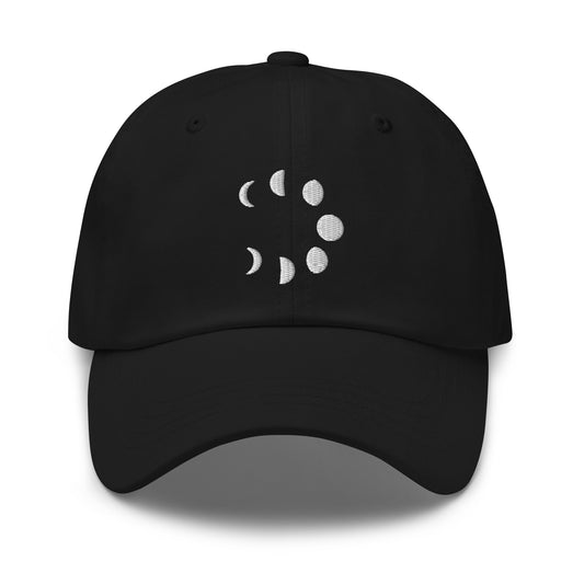 Lunar Moon Phases embroidered dad hat, product image 1