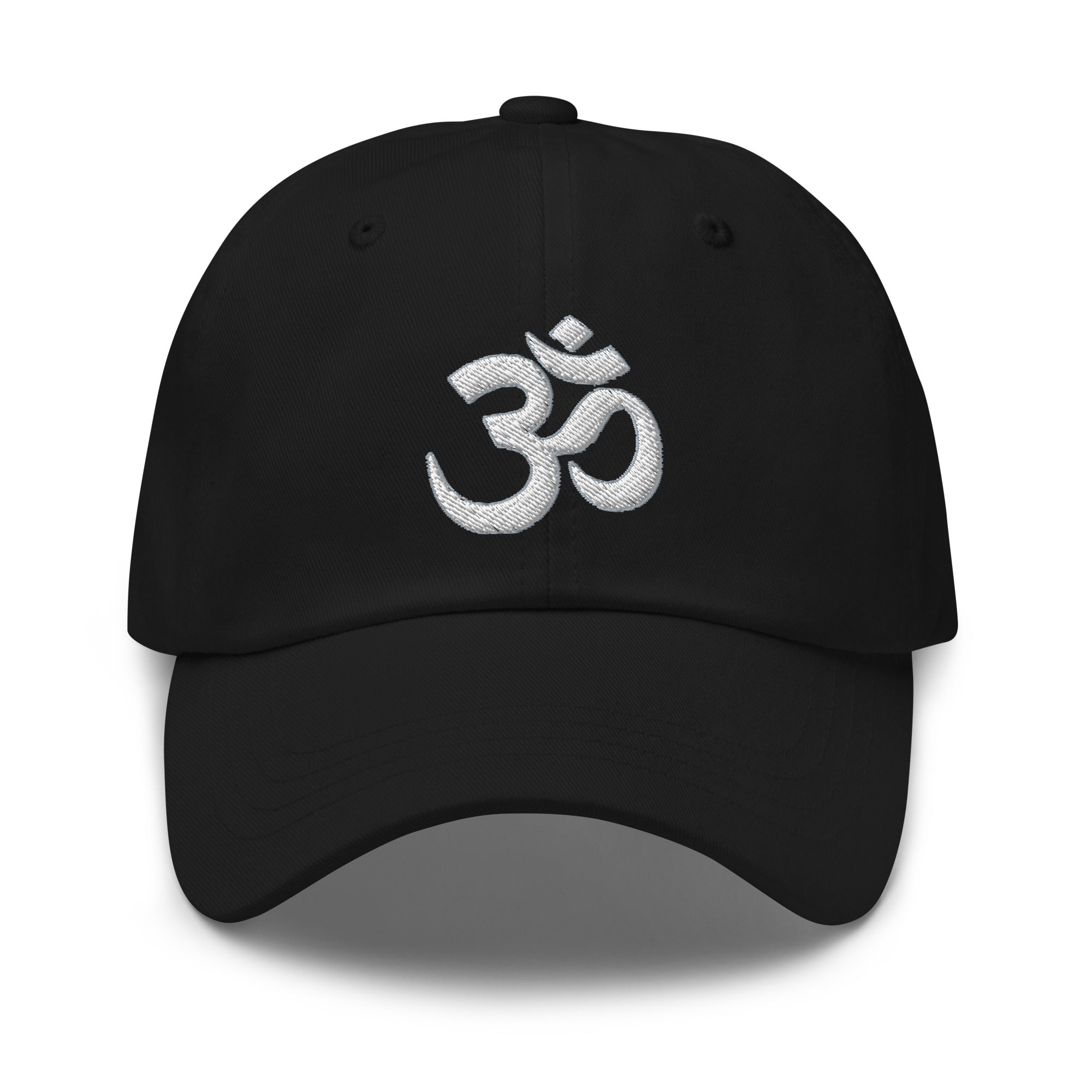 OM Sacred Spiritual Symbol Embroidered Baseball Cap Vibration of the Universe Dad hat - Edge of Life Designs