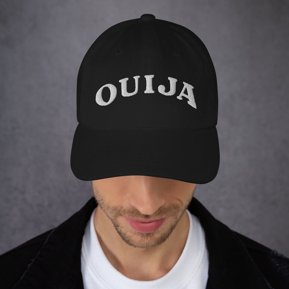 Ouija Spirit Board Words Embroidered Baseball Cap Talking Board Dad hat - Edge of Life Designs