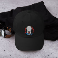 Pennywise The Evil Clown embroidered dad hat, product image 3