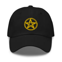 The Witching Hour Woven Pentagram embroidered dad hat, product image 7