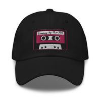 Running Up That Hill 80's Style Mix Tape embroidered dad hat, product image 1