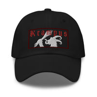 Gruss Vom Krampus embroidered dad hat, product image 1