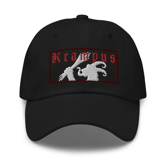 Gruss Vom Krampus embroidered dad hat, product image 1