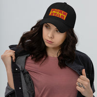 Porn Star Logo embroidered dad hat, product image 3