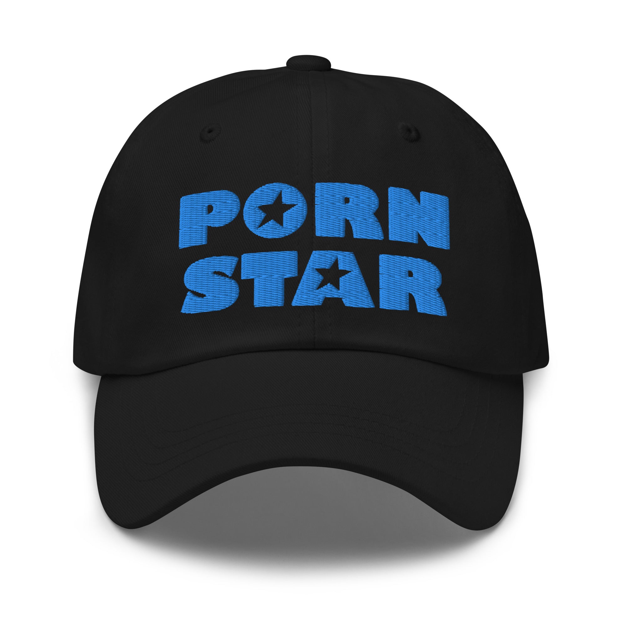 Porn Star Logo Embroidered Baseball Cap Dad hat - Edge of Life Designs