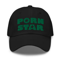 Porn Star Logo embroidered dad hat, product image 9