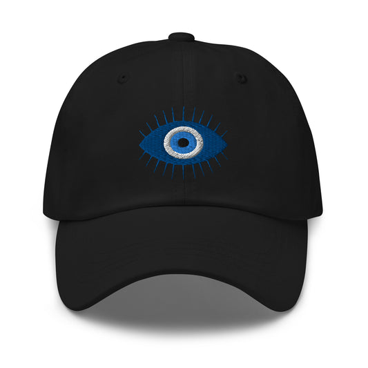 The Curse of the Evil Eye embroidered dad hat, product image 1