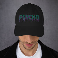 Psychobilly Horror Psycho embroidered dad hat, product image 2