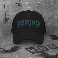 Psychobilly Horror Psycho embroidered dad hat, product image 3