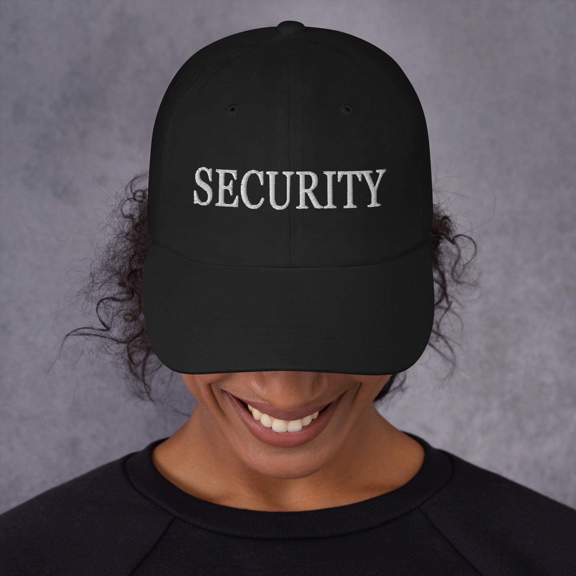 Security Embroidered Baseball Cap FNAF Cosplay Five Nights at Freddy's Dad hat - Edge of Life Designs