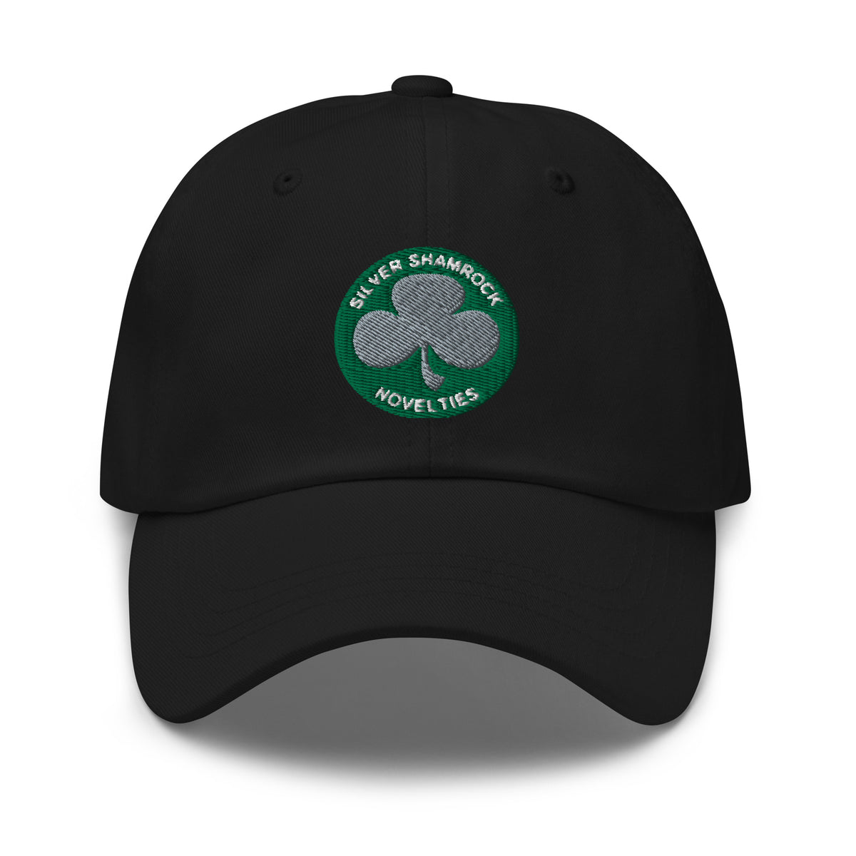 Silver Shamrock Novelties embroidered dad hat, product image 1