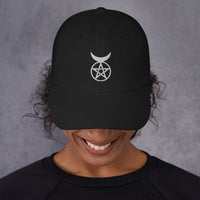 The Horned God embroidered dad hat, product image 2