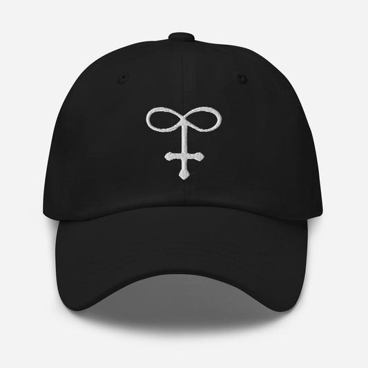 Alchemy Glass Occult Symbol embroidered dad hat, product image 1