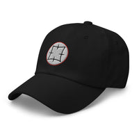 Ancient Japanese Anime Symbol embroidered dad hat, product image 5