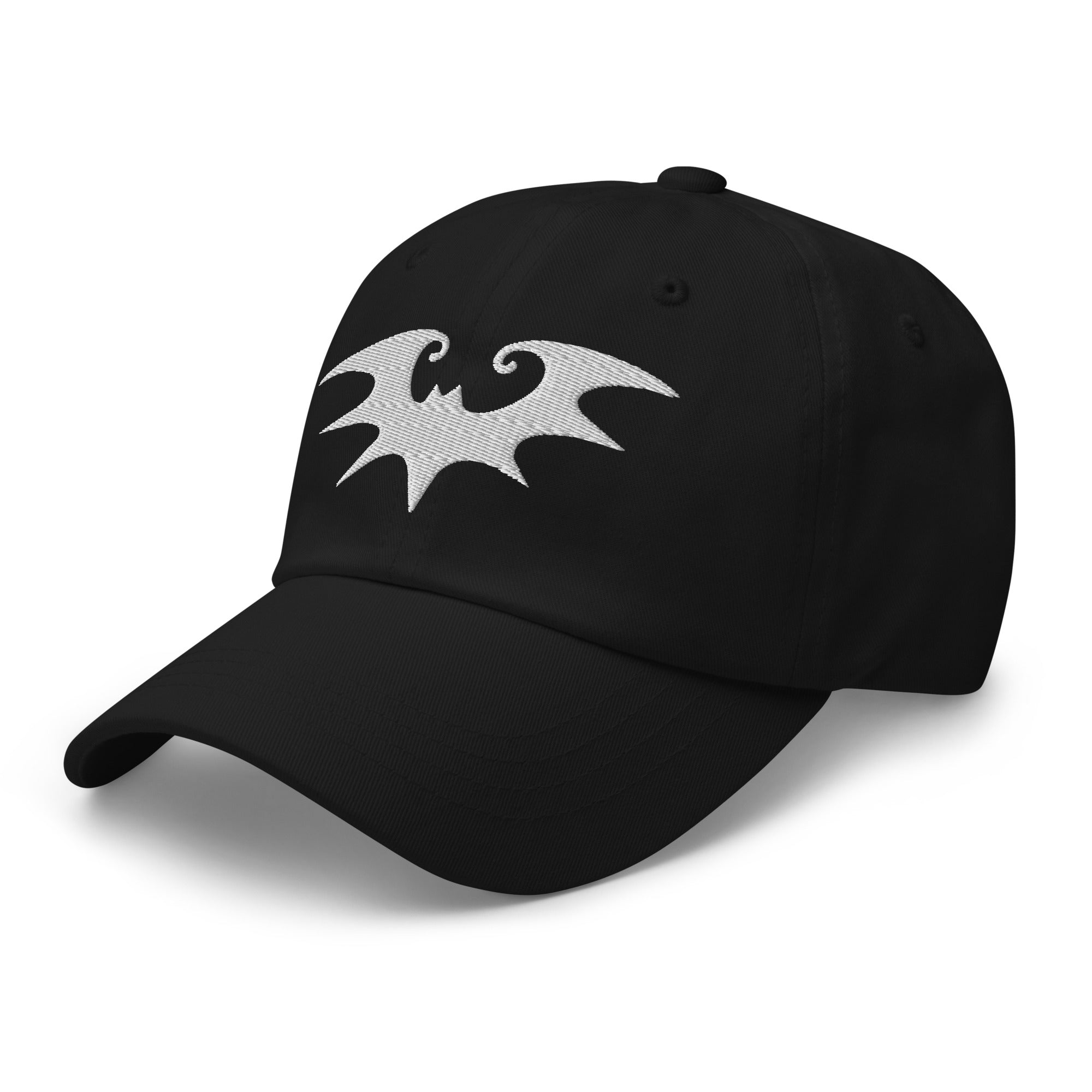 Spooky Goth Vampire Bat Embroidered Baseball Cap Dad hat - Edge of Life Designs